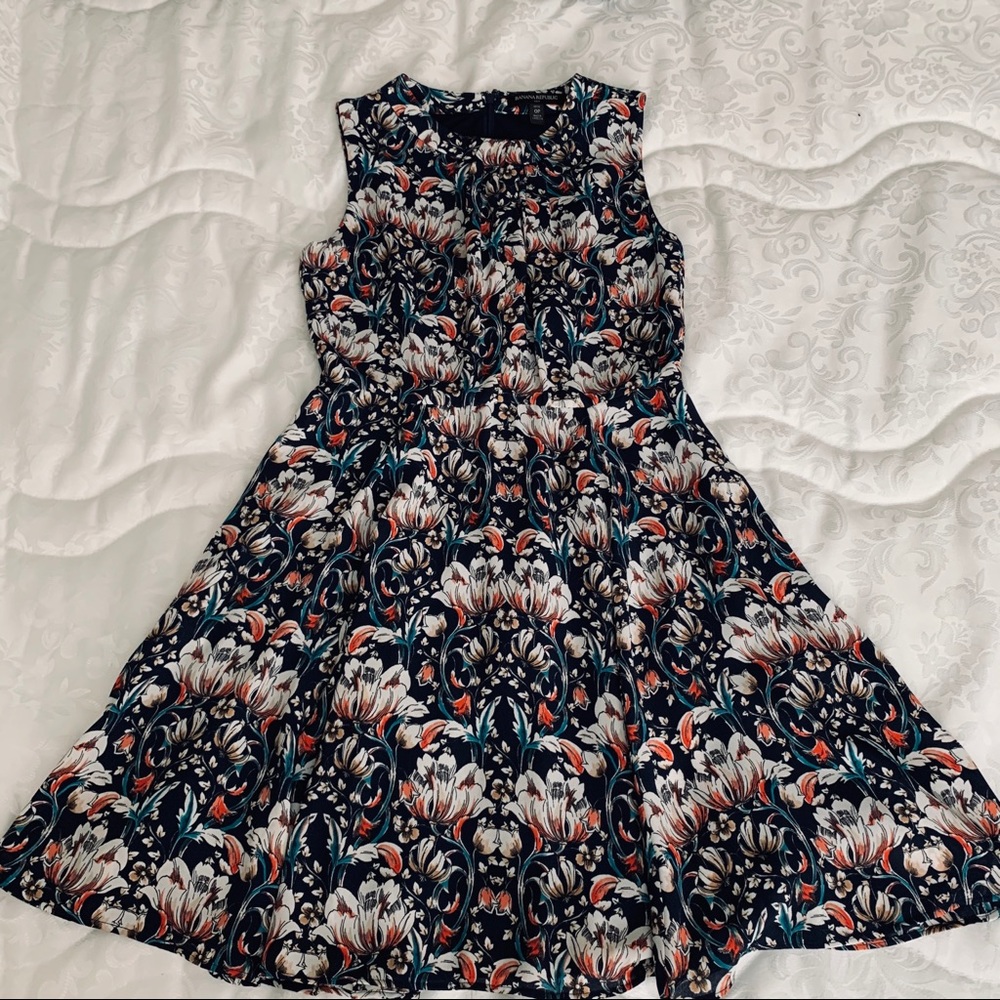 Banana Republic floral skater dress
